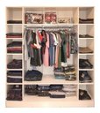 Ver mais imagens de Kit Closet Armário Colméia Cabideiro Prateleira = 4 Armários - Branco