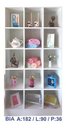 Ver imagem 7 de Kit Closet Armário Colméia Cabideiro Prateleira = 4 Armários - Branco