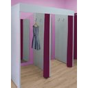 Ver imagem 2 de Provador Trocador Duplo para Lojas de Roupas Magia Móveis