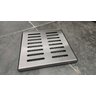 Ralo Quadrado Grelha Inox 20x20 com Tela e Aro - 5
