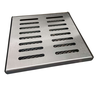 Ralo Quadrado Grelha Inox 20x20 com Tela e Aro - 1