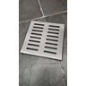 Ralo Quadrado Grelha Inox 20x20 com Tela e Aro - 3