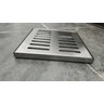 Ralo Quadrado Grelha Inox 20x20 com Tela e Aro - 4