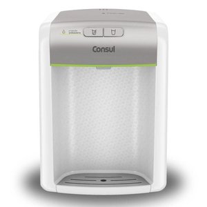 Purificador de Água Natural e Gelada Consul Antibactérias Prata Bivolt Cpb34as