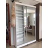 Sapateira de Espelhos Luz Led Magia Móveis Diamante Branco - 2
