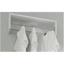 Ver mais imagens de Arara De Parede Cabide Metal Closed Loja 60cm Magia Móveis