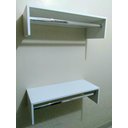 Ver imagem 6 de Arara De Parede Cabide Metal Closed Loja 60cm Magia Móveis