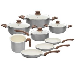 Conjunto de Panelas New York 8 Peças Revestimento Cerâmica - Casambiente - 1