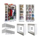 Ver imagem 2 de Caixa Organizador Prateleiras Roupas Brinquedos Loja Closet