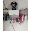 Ver mais imagens de Armário Aéreo Cabideiro Lavanderia Com Pistão À Gás = 2 Unid