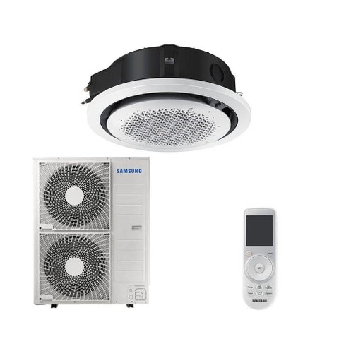Ar Condicionado Split Cassete Inverter Samsung 360º Windfree R-32 36.000 Btus Quente e Frio 220v