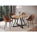 Ver imagem 1 de Mesa de Jantar Redonda com 4 Lugares Concept Artesano