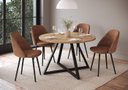 Ver imagem 1 de Mesa de Jantar Redonda com 4 Lugares Concept Artesano