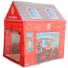 Barraca Casinha Infantil Estação de Bombeiro Com Porta Brinquedo Criança Importway - 1
