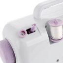 Ver mais imagens de Máquina de Costura Multifuncional Portátil 12 Pontos Bivolt com Kit de Costura com Luz e Pedal -