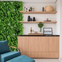 Ver imagem 2 de Kit 3,5m² Jardim Vertical Artificial Luxo com Proteção Uv Alta Cobertura P/ Parede Verde ou Muro