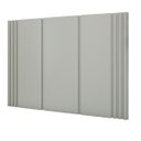 Ver imagem 7 de Cabeceira Solteiro e Mesa Lateral 2 Gavetas Mdf sob Medida 1,60m Cor:prata