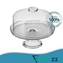 Ver imagem 4 de Queijeira de Vidro com Pé Vitazza Boleira Redonda 22cm Tampa