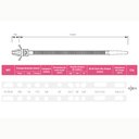 Ver imagem 2 de Abraçadeira Cinta Plastica c Clip Flexa 18,5 X 4,8mm - 100 pcs FRONTEC