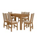 Ver imagem 2 de Conjunto Mesa de Jantar Bellagio 6 Cadeiras Clara Poliman