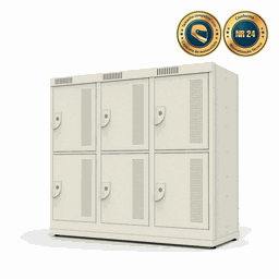 Armário de Aço Mini 6 Portas - Nk 3342 - 1