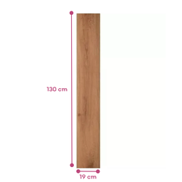 Piso Vinilico Biancogres Acetinado Vita Ferrara 19x130cm - Caixa C/ 5,92m² Retificado - 3