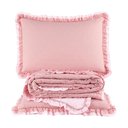 Ver mais imagens de Colcha Queen 3 Peças Cobre Leito Dupla Face Alice:rosa