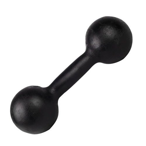 Halter Bola Pintado 5kg Para Ginastica e Musculação Unidade:Preto/Único