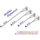 Ver imagem 7 de Suporte Pia Parafusar Bancada Aparador 60 Cm Branco
