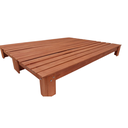 Ver imagem 1 de Cama Casal Queen Oriental Penafort 158x198x25 Imbuia