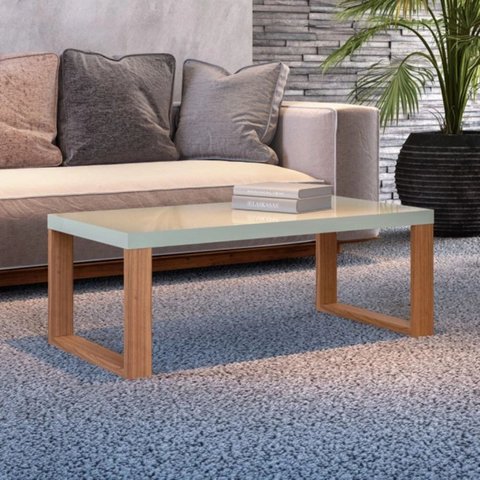 Mesa de Centro 89,5cm x 53cm Industrial