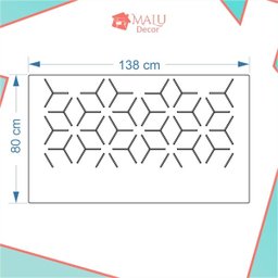 Cabeceira Casal Setas - Sweet Corn - 2