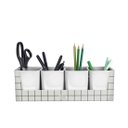 Ver imagem 1 de Kit 4 Porta Canetas Treco Lápis para Escritório Pinceis Studygram Kit Minimal Dello