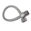 Ver imagem 3 de Engate Mangueira Flexível Trançado Aço Inox 60cm Quente Fria:Prateado