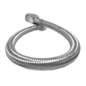 Engate Mangueira Flexível Trançado Aço Inox 60cm Quente Fria:Prateado - 5