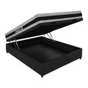 Ver imagem 2 de Cama Box Baú Casal Espuma D45 Black e White Air Castor