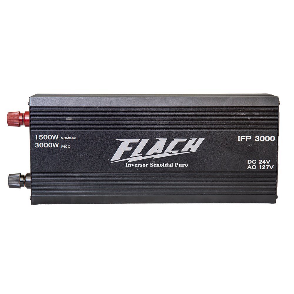 Inversor de Tensão IFP3000 - 24v/127v - 1500W Nominal 3000W Pico