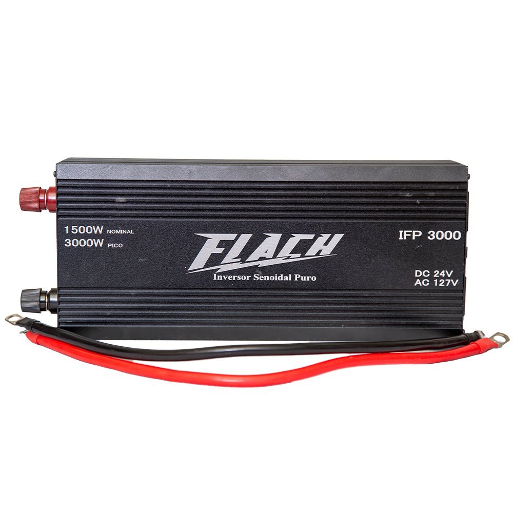 Inversor de Tensão IFP3000 - 24v/127v - 1500W Nominal 3000W Pico - 2