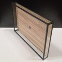 Ver imagem 4 de Bandeja Decorativa para Servir Home&co Vidro 3x20x30cm Bege