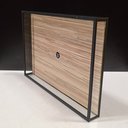 Ver imagem 5 de Bandeja Decorativa para Servir Home&co Vidro 3x20x30cm Bege