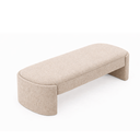 Ver imagem 3 de Recamier Puff Decorativo Fly 110cm Cama Casal Estofados:bege