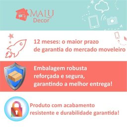 Cabeceira Queen MDF Folhagem - Sweet Lilac - 3