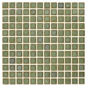 Pastilha Cerâmica Nefertiti Avocado 2x2 Placa 30x30cm - 1012020010