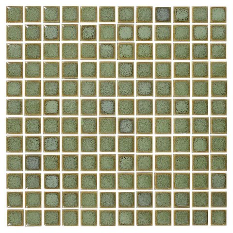 Pastilha Cerâmica Nefertiti Avocado 2x2 Placa 30x30cm - 1012020010