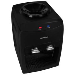 Bebedouro Refrigerado Eletrônico Bivolt Água Gelada Natural Garrafão Galão Preto Agratto - 4