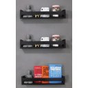 Ver imagem 1 de Kit 3 Prateleiras Mariá MDF Preto