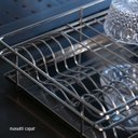 Ver imagem 3 de Escorredor de Louças Versátil 4375 para Armário ou Bancada 414x85x260mm Inox Masutti Copat 01 Unidad