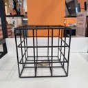 Ver imagem 2 de Adorno Cubo Decorativo em Ferro Preto 14cm