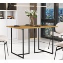 Ver imagem 4 de Mesa de Jantar Mali Resistente 120cm Estilo Industrial para Cozinha