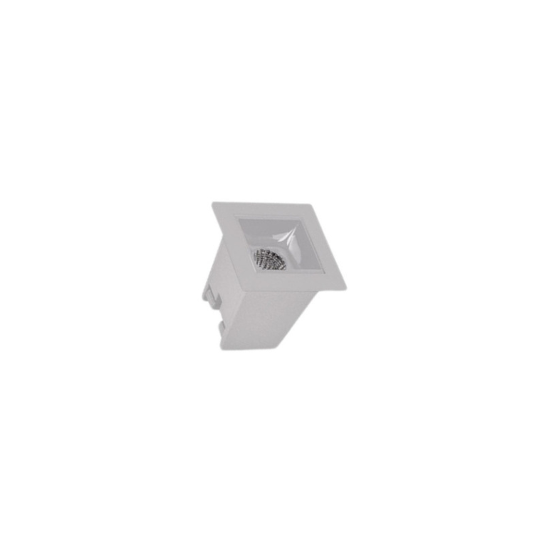 Spot Luminária Embutir Móvel 2w Bco Quente Bivolt Envio 24h - Branco - Bco Quente - 110v/220v